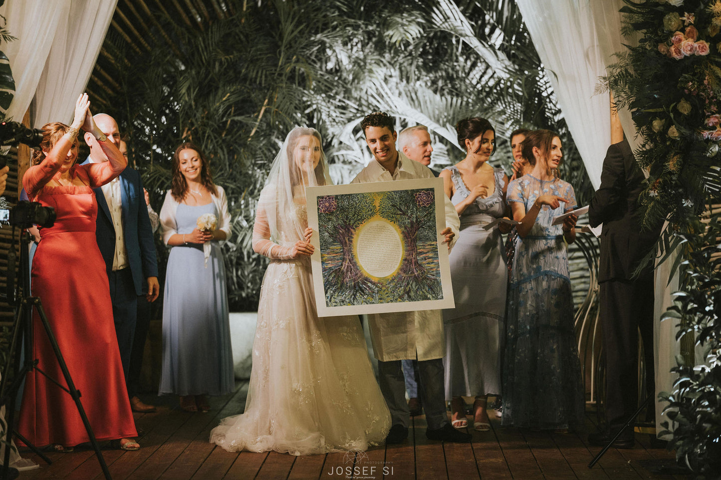 Original Hand Painted Custom Ketubah Art, Envisioned by you & Painted by me