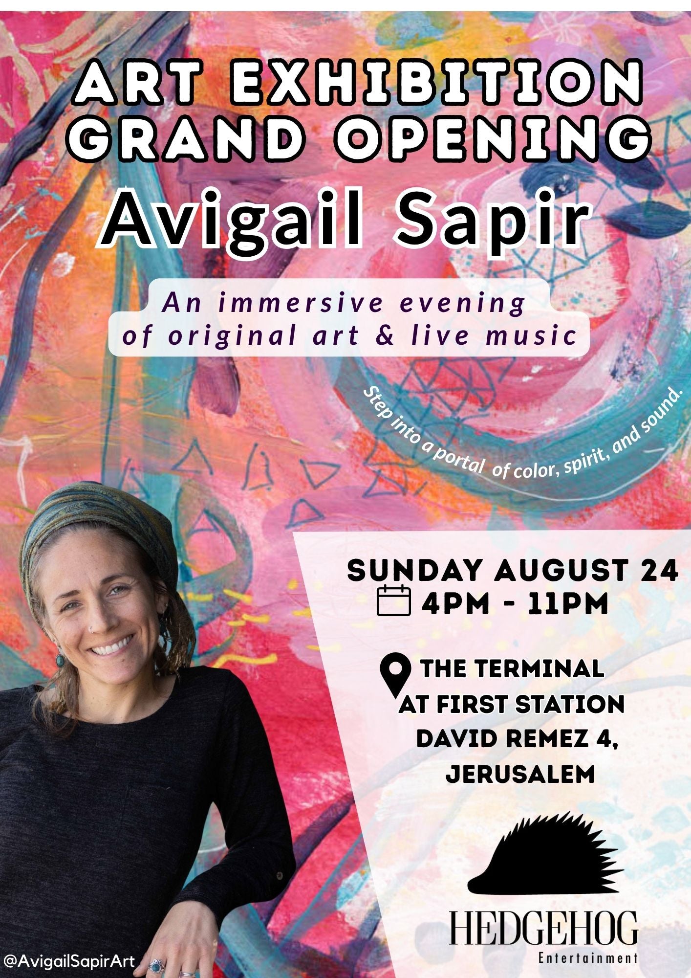 Art Exhibition August 24 Jerusalem