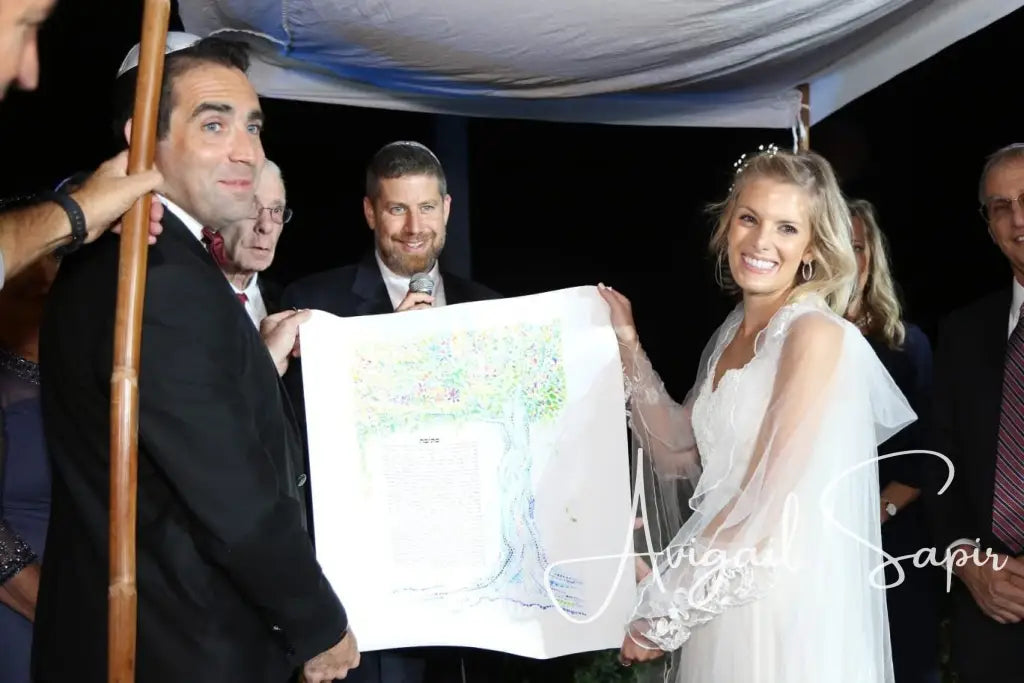 Whimsical Tree Of Life Personalized Ketubah