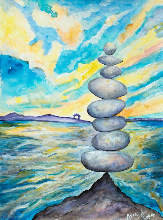 Abstract Alignment Art Abstract Art Collection | Avigail Sapir Art