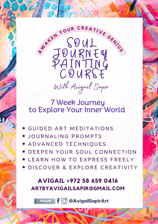Soul Journey: Creative Healing & Painting Course Online ( For Women)